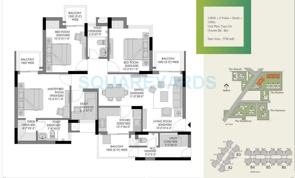 Experion The Heart Song — floor plan 1