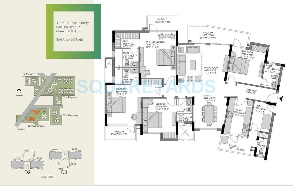 Experion The Heart Song — floor plan 4