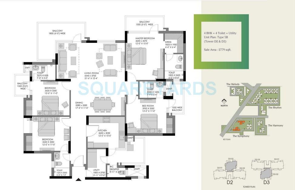 Experion The Heart Song — floor plan 5