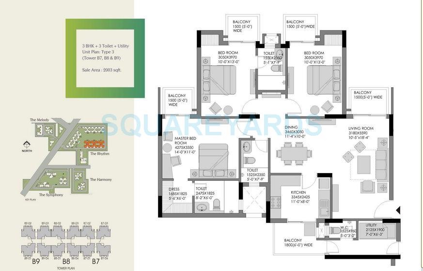 Experion The Heart Song — floor plan 2