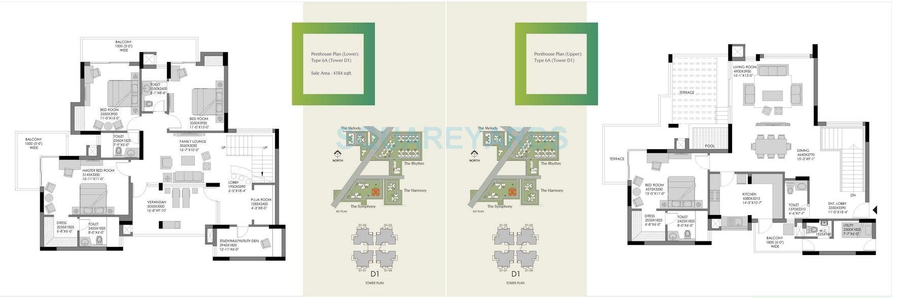 Experion The Heart Song — floor plan 6