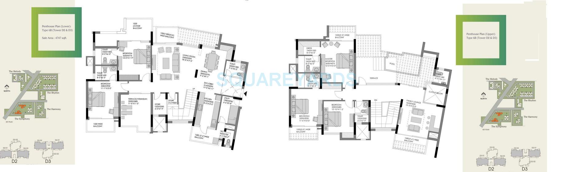 Experion The Heart Song — floor plan 7