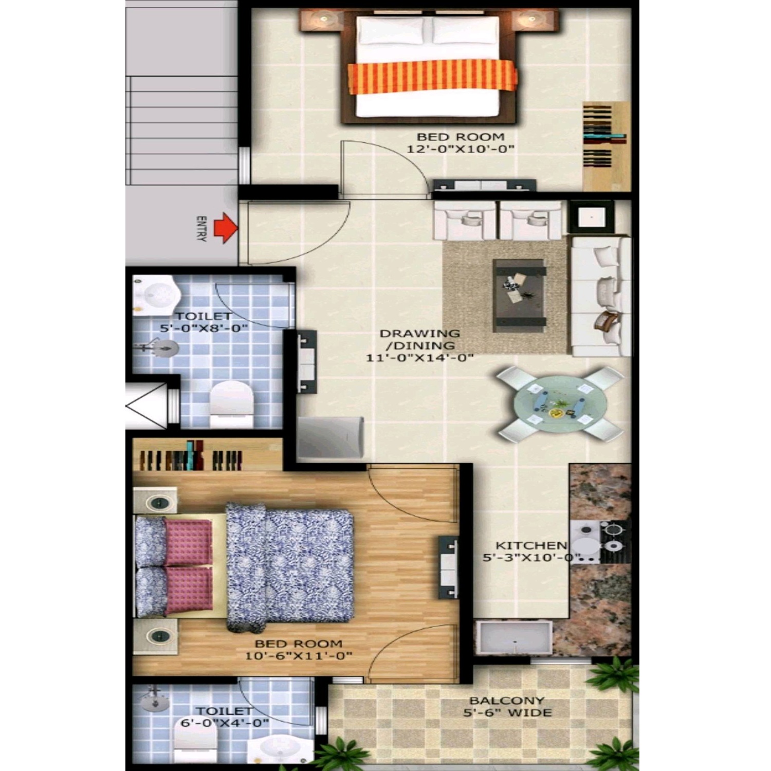 Vihaan Floors — floor plan 1