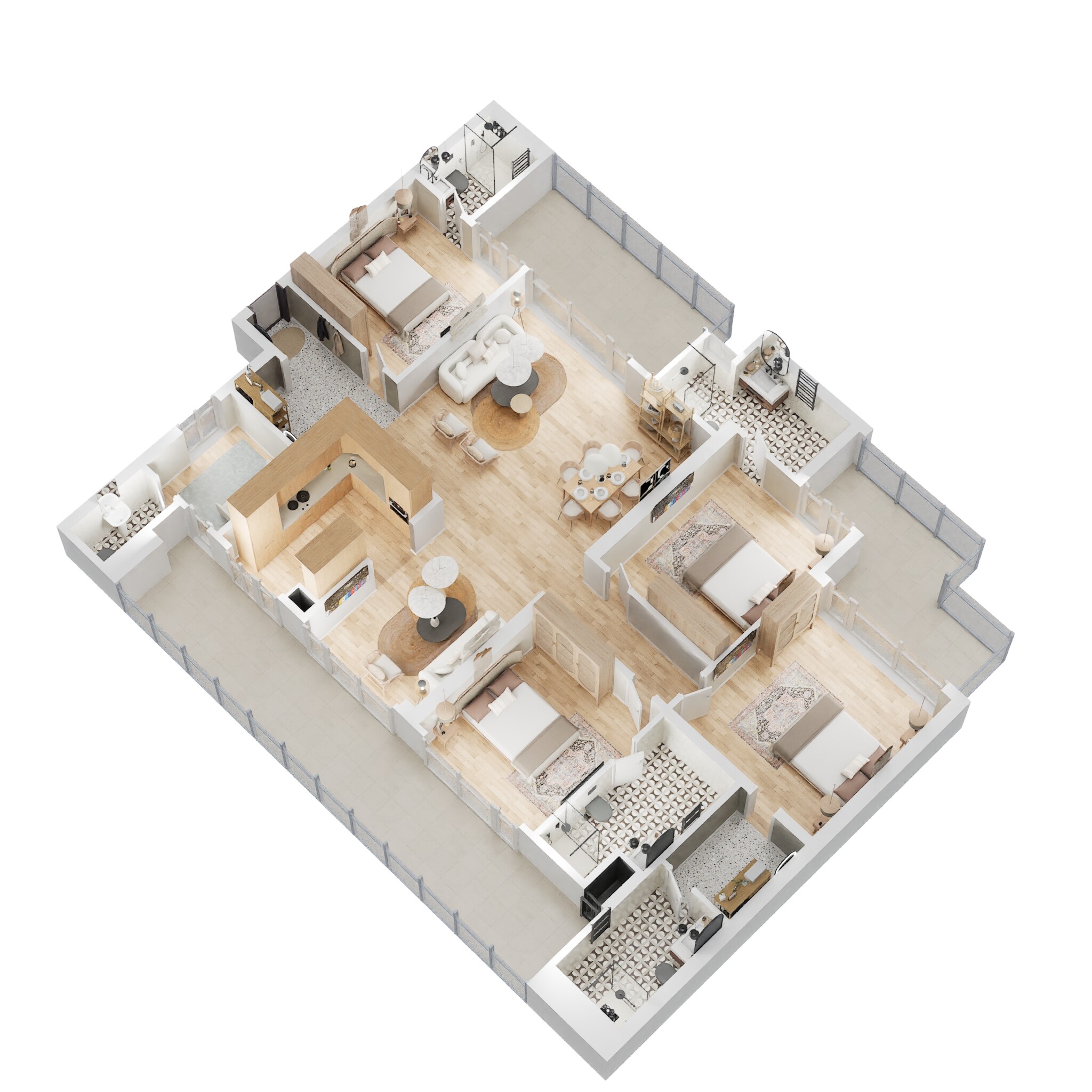 Gulshan Avante — floor plan 2