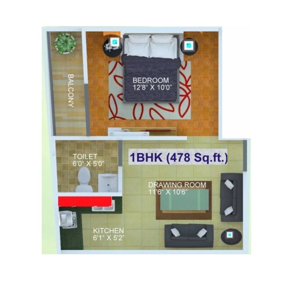 E3 Royal Green — floor plan 1