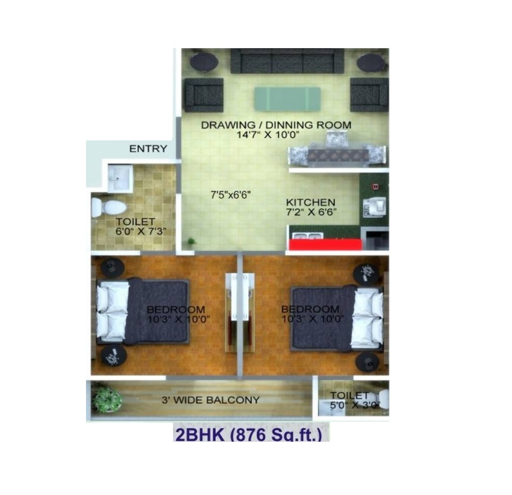 E3 Royal Green — floor plan 4