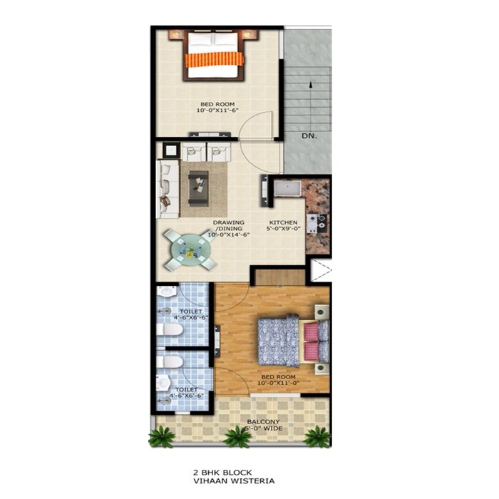 Vihaan Wisteria — floor plan 1
