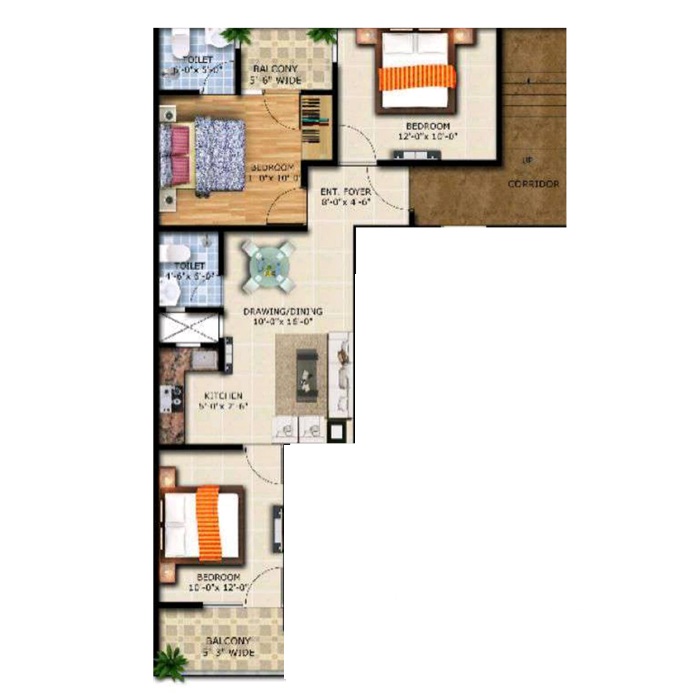 Vihaan Wisteria — floor plan 2
