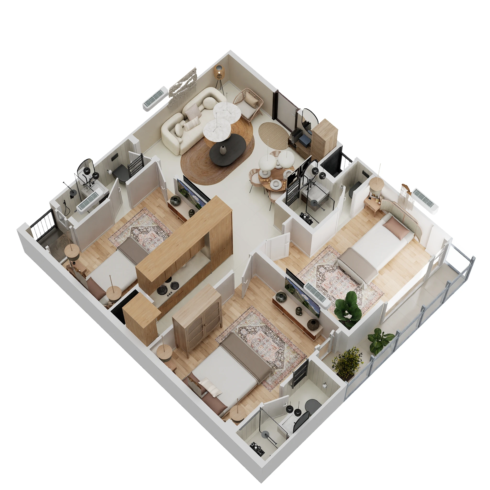 Ultima 107 — floor plan 4