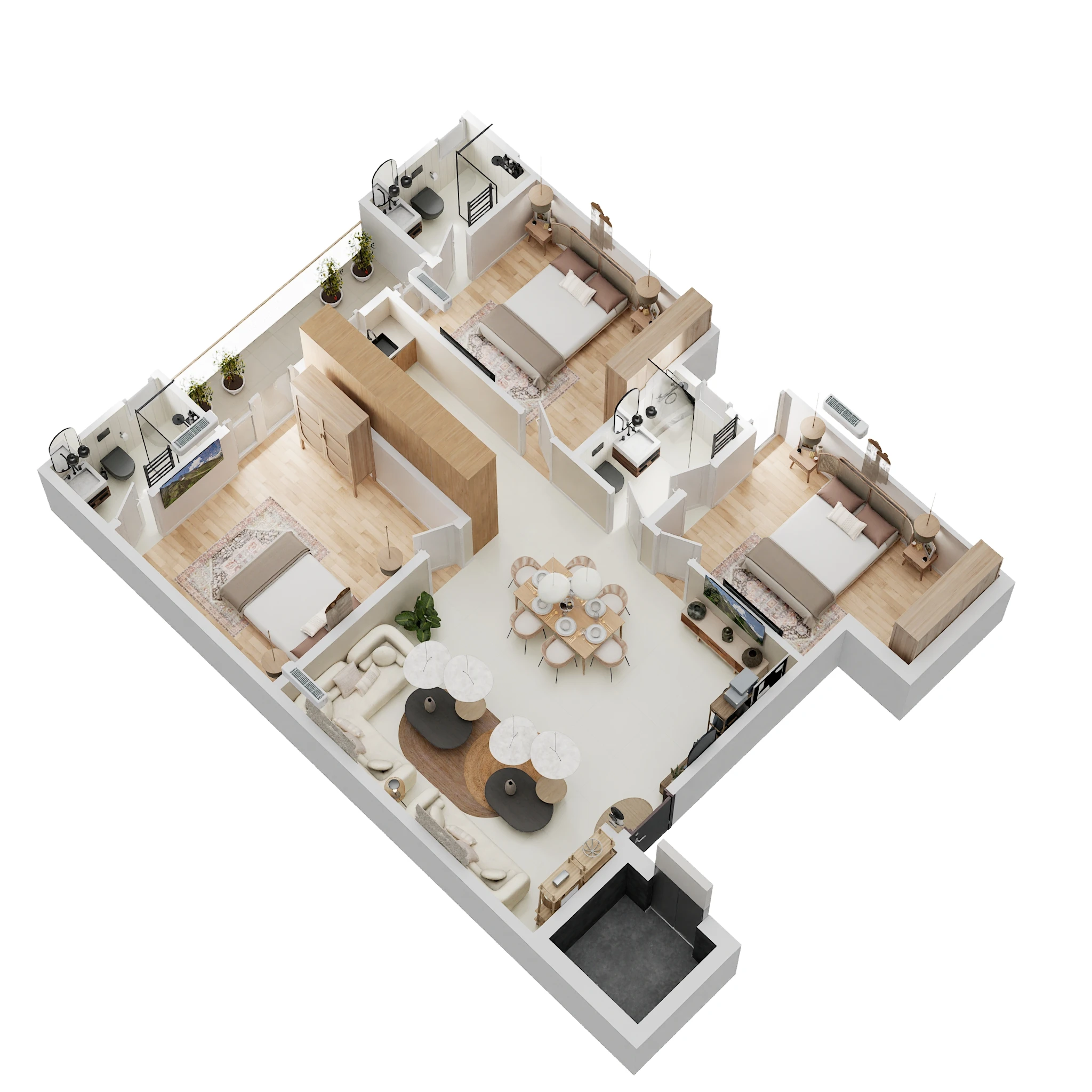 Ultima 107 — floor plan 6
