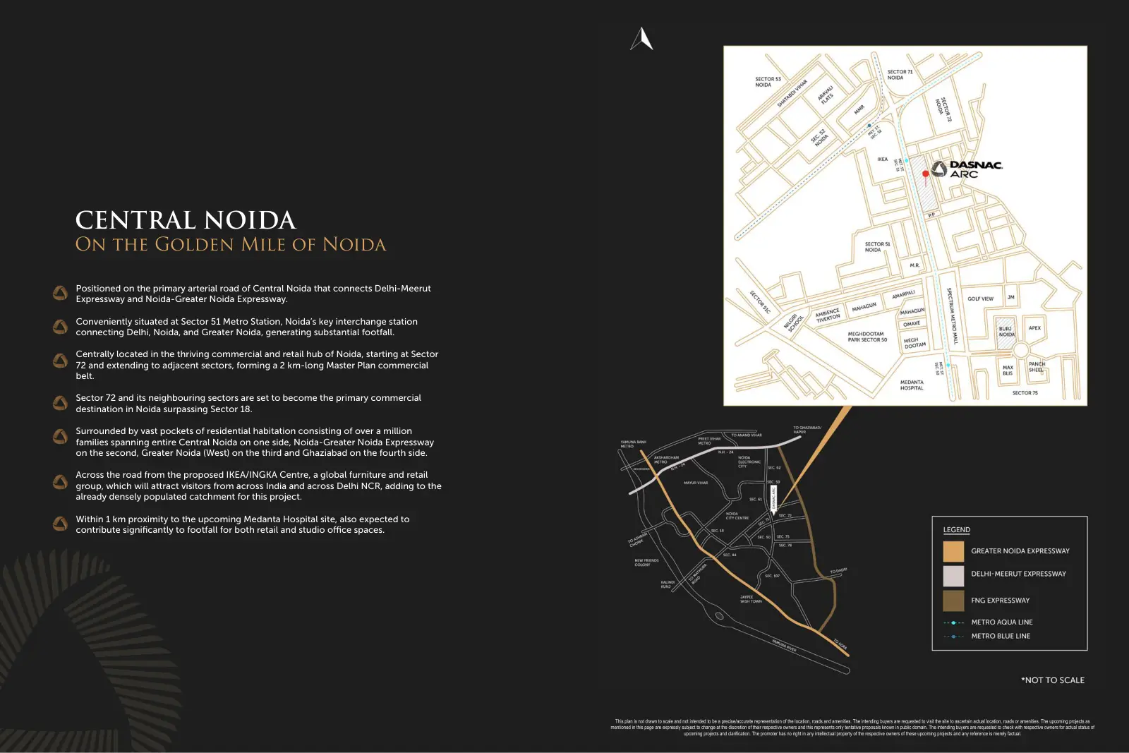Dasnac Arc — site plan 1