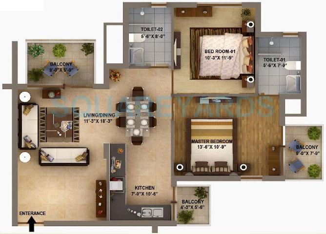 Sidhartha Estella — floor plan 2