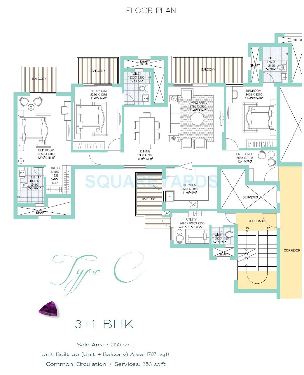 ATS Tourmaline — floor plan 2