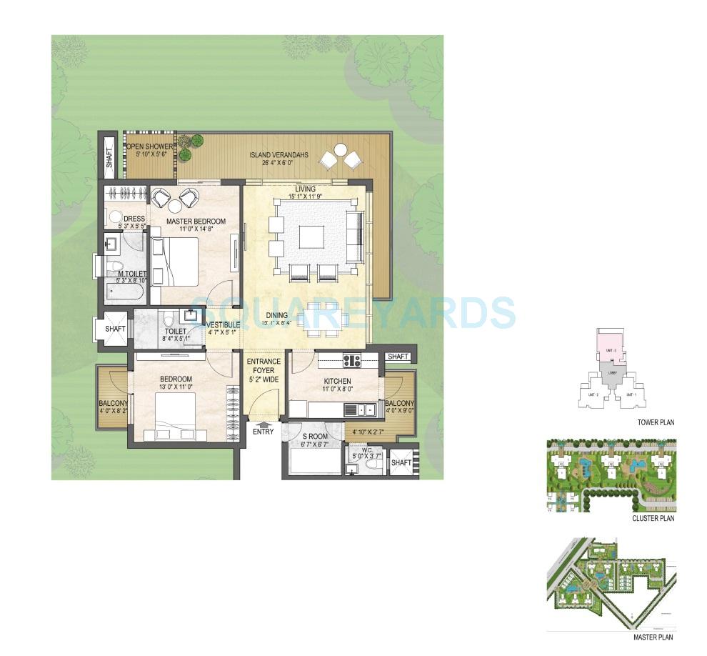 Puri Emerald Bay — floor plan 2