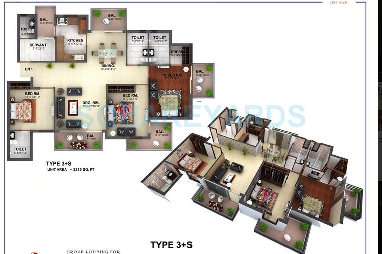 Aakriti Vastus — floor plan 1