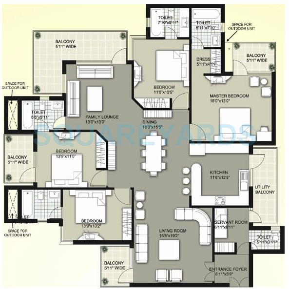 Raheja Atharva — floor plan 6