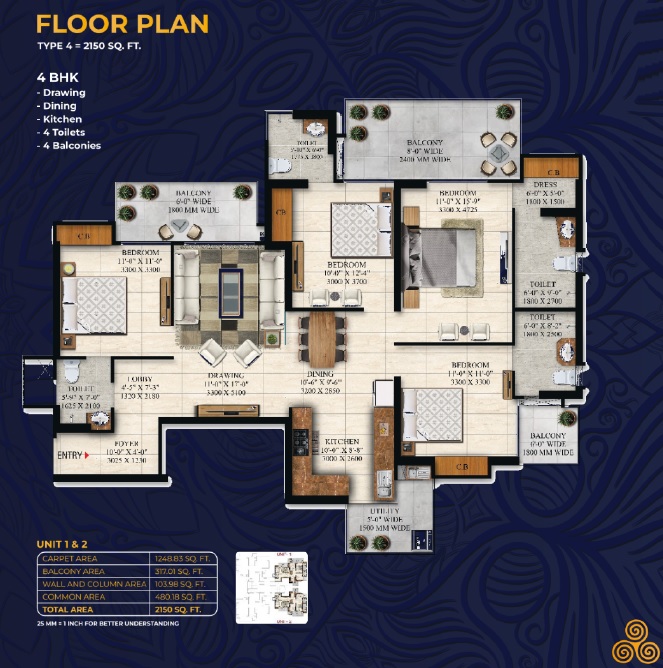 Irish Platinum — floor plan 3