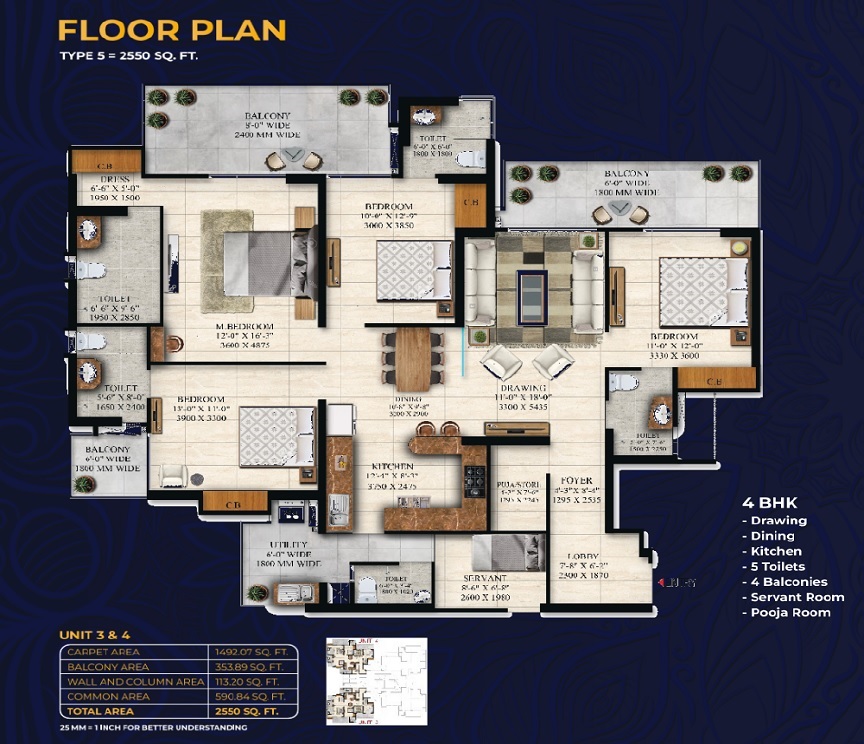 Irish Platinum — floor plan 4