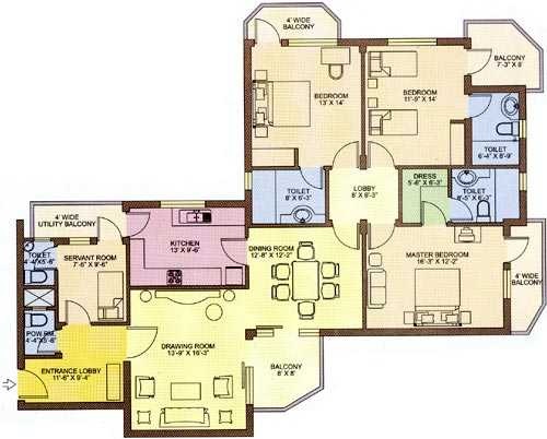 Ardee City Palm Grove Heights — floor plan 1