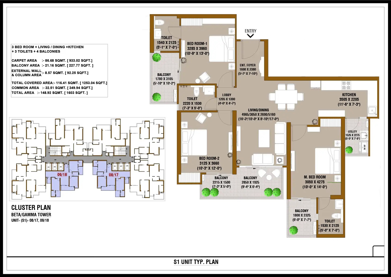 SKA Destiny One — floor plan 1