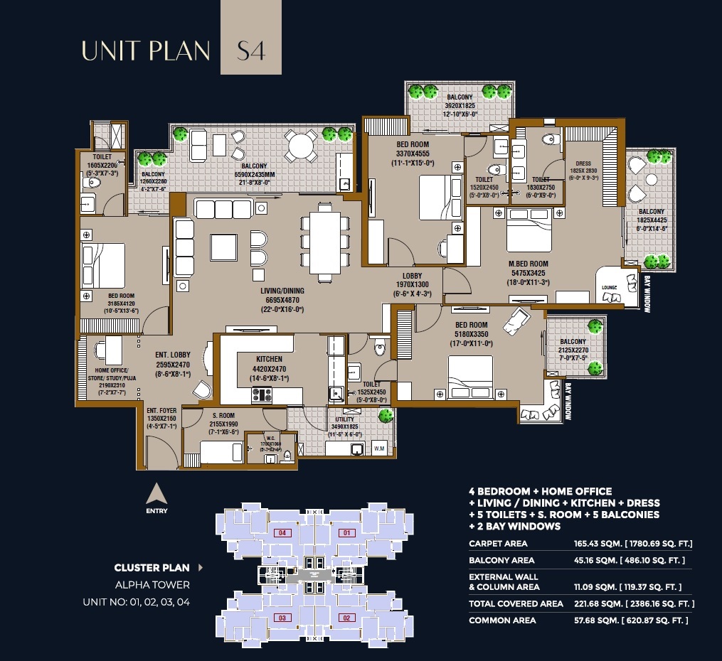 SKA Destiny One — floor plan 3