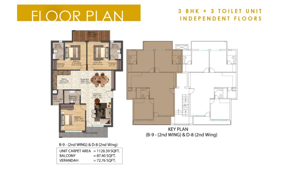 Nimbus The Palm Village — floor plan 1