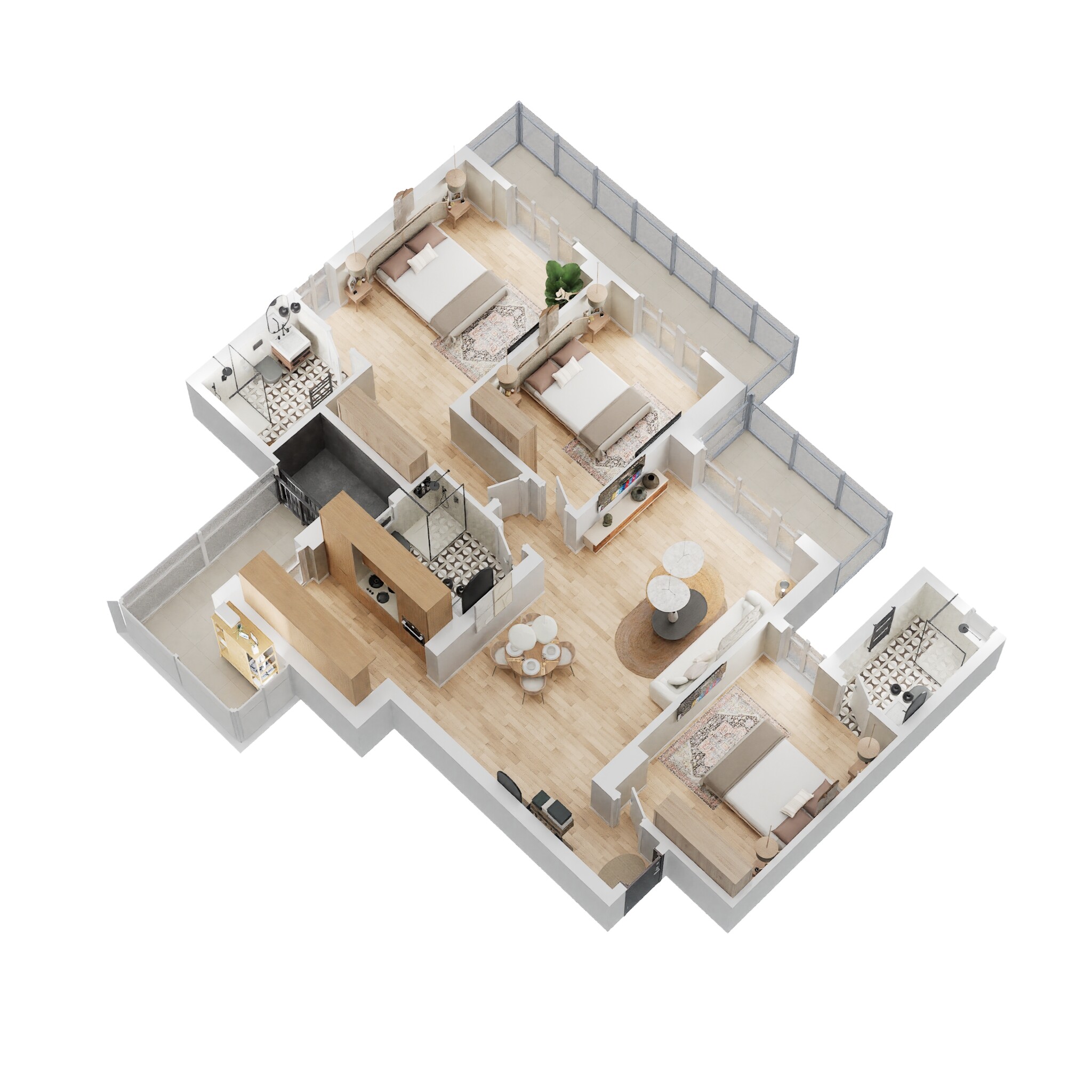 Eldeco La Vida Bella — floor plan 4