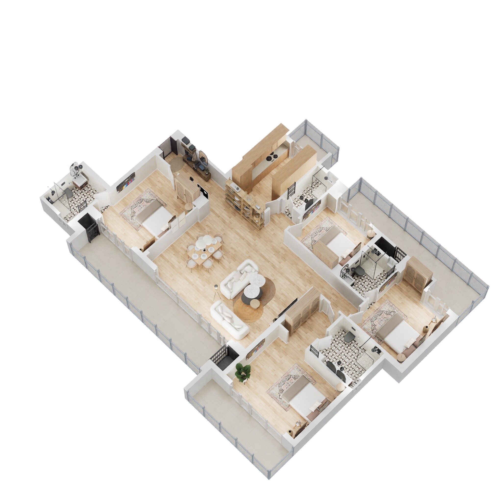 Eldeco La Vida Bella — floor plan 6