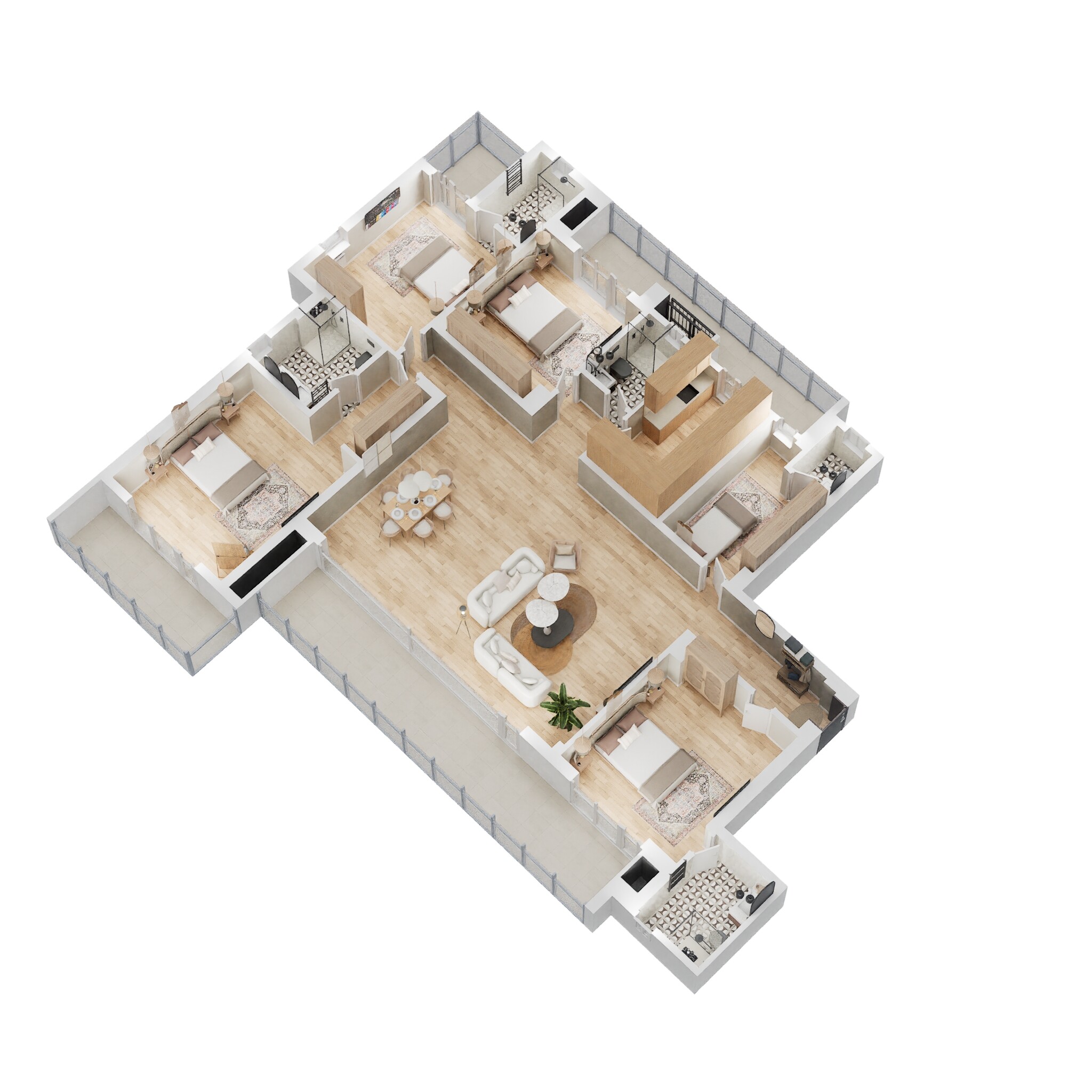 Eldeco La Vida Bella — floor plan 8