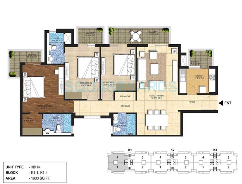 Indiabulls Centrum Park — floor plan 5