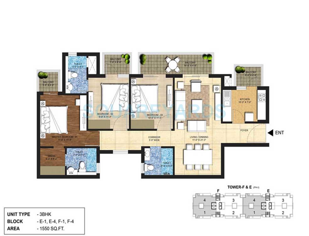Indiabulls Centrum Park — floor plan 6