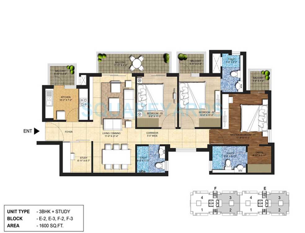 Indiabulls Centrum Park — floor plan 7