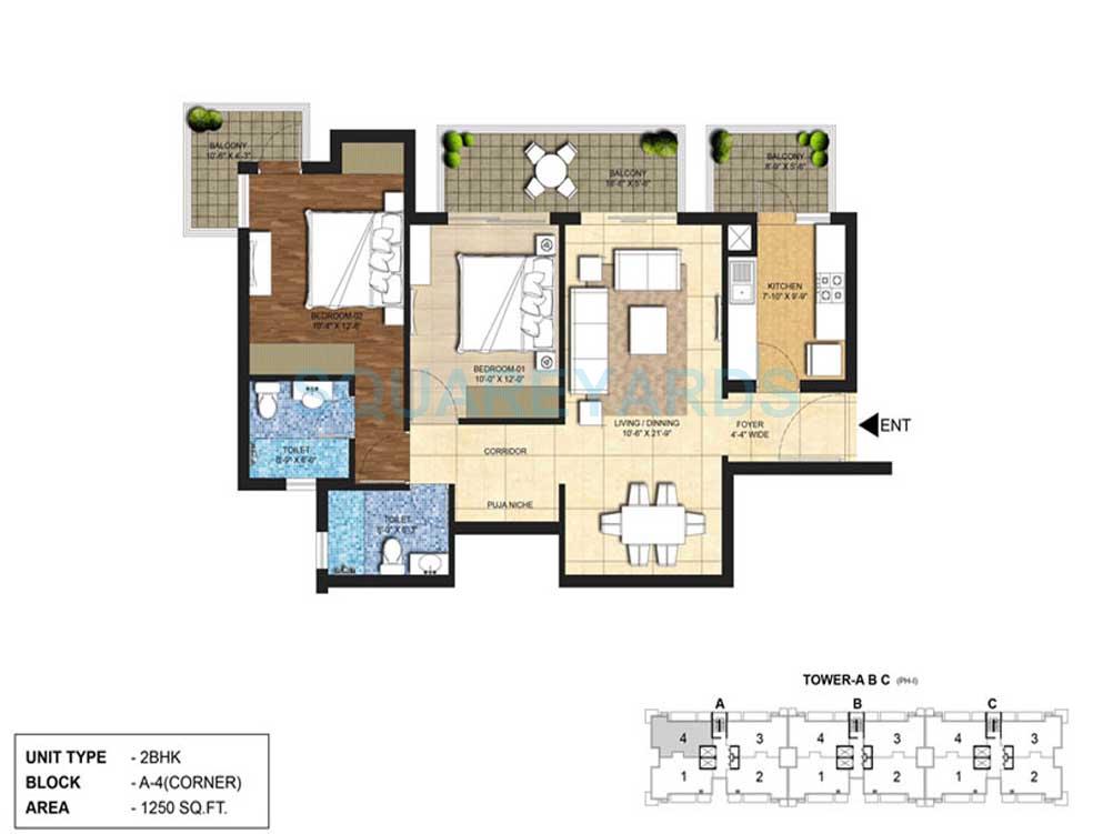 Indiabulls Centrum Park — floor plan 2