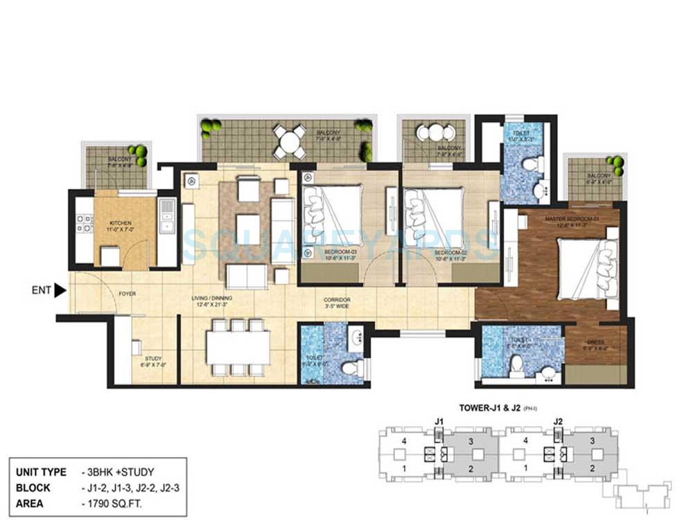 Indiabulls Centrum Park — floor plan 8