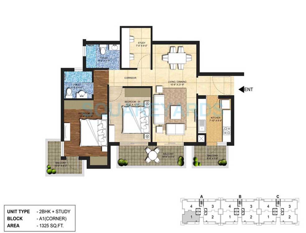 Indiabulls Centrum Park — floor plan 4