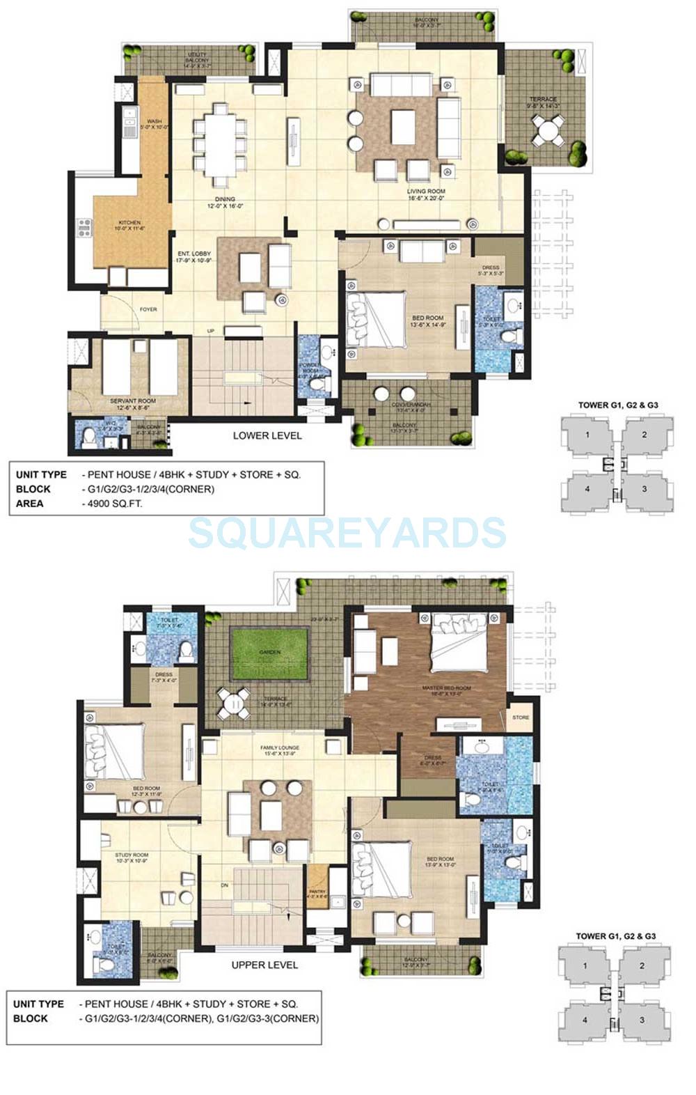 Indiabulls Centrum Park — floor plan 11