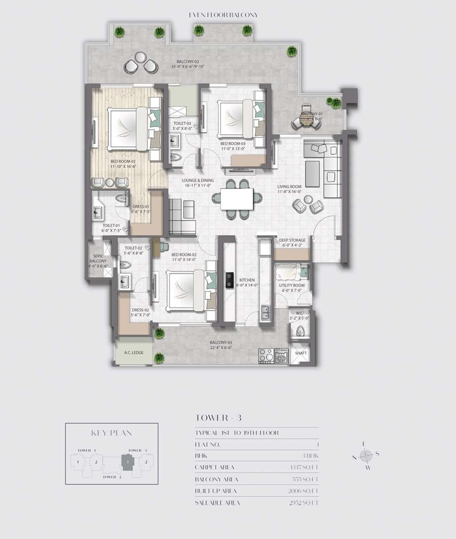 Ambition The Platinum — floor plan 1