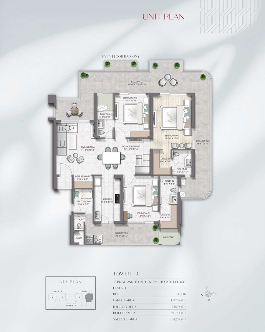 Ambition The Platinum — floor plan 3