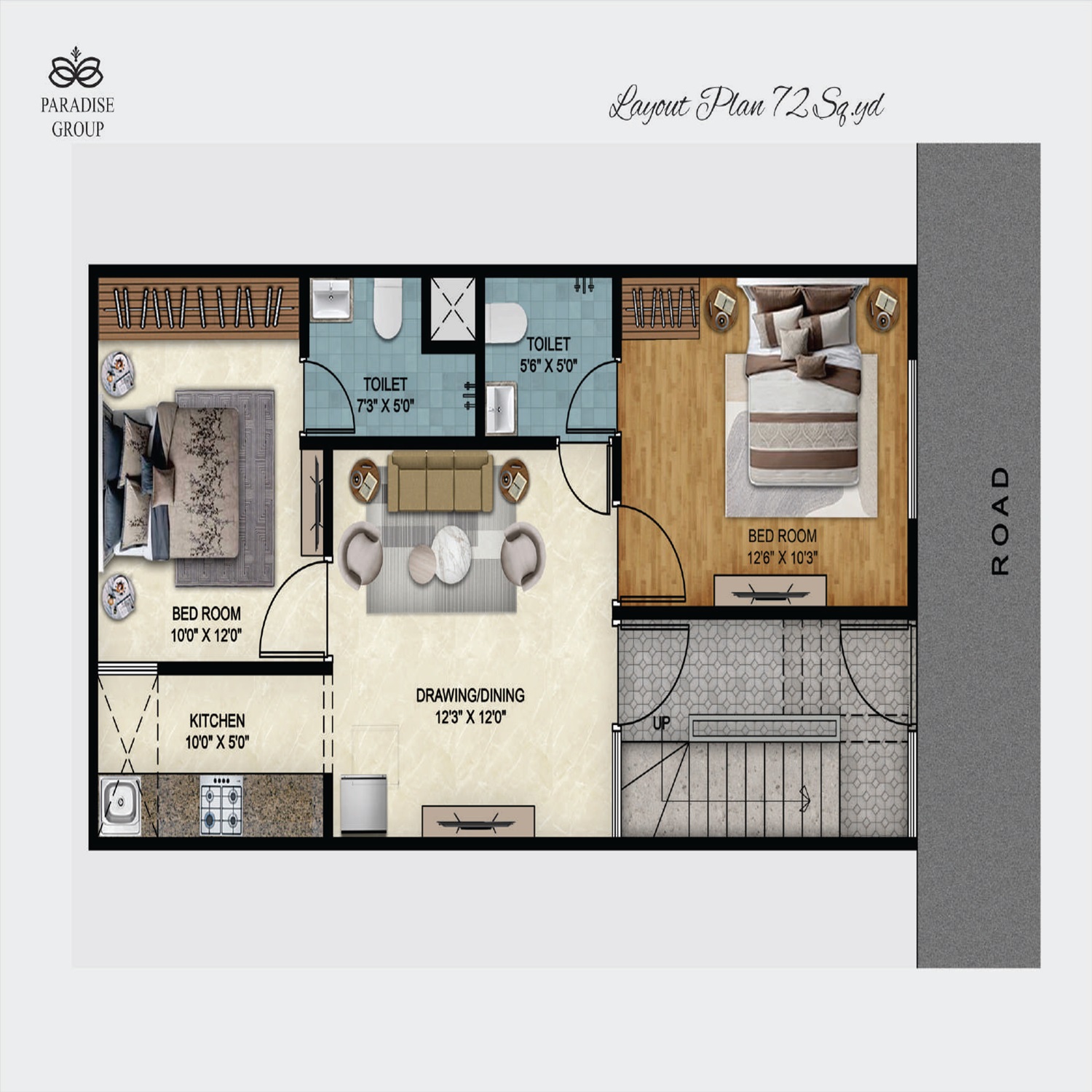 Paradise Aalayam Srishti Villa — floor plan 1