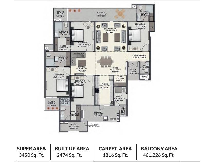 CRA Noble Ayra — floor plan 1