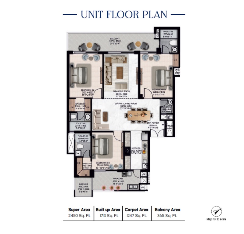 CRA Maxvel AL Vista — floor plan 1