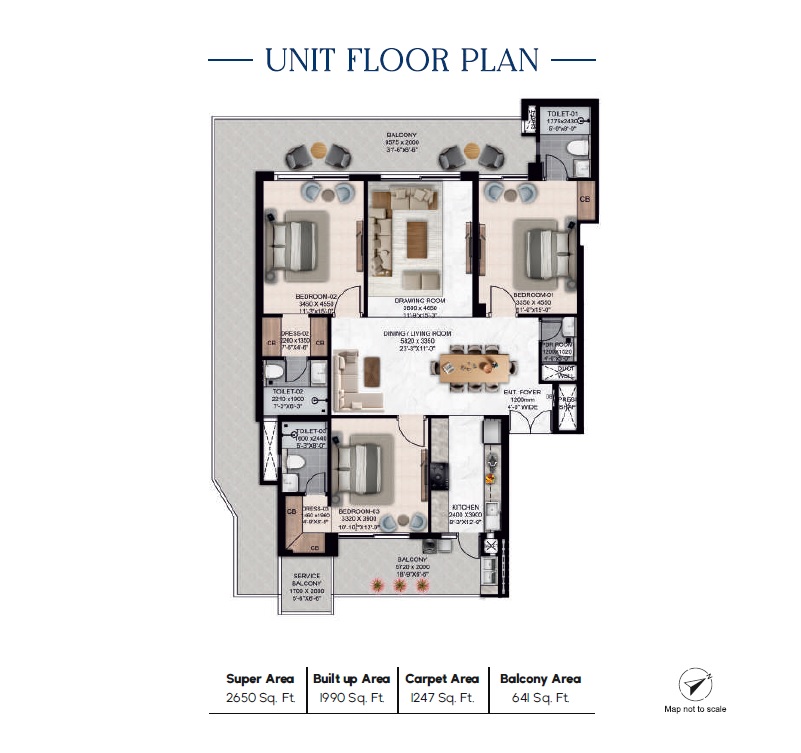 CRA Maxvel AL Vista — floor plan 3