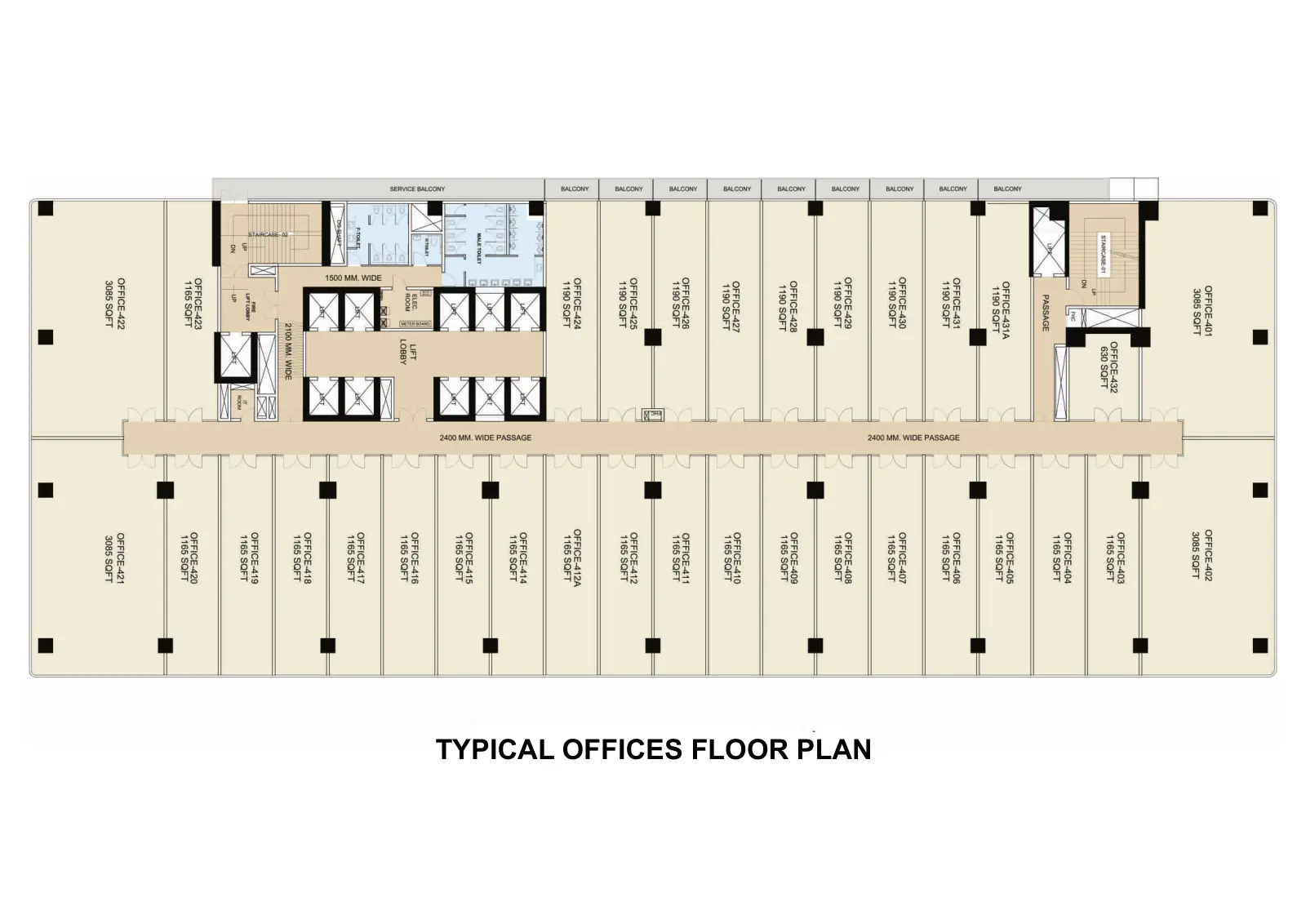 Splendor Onyx Blue — floor plan 7