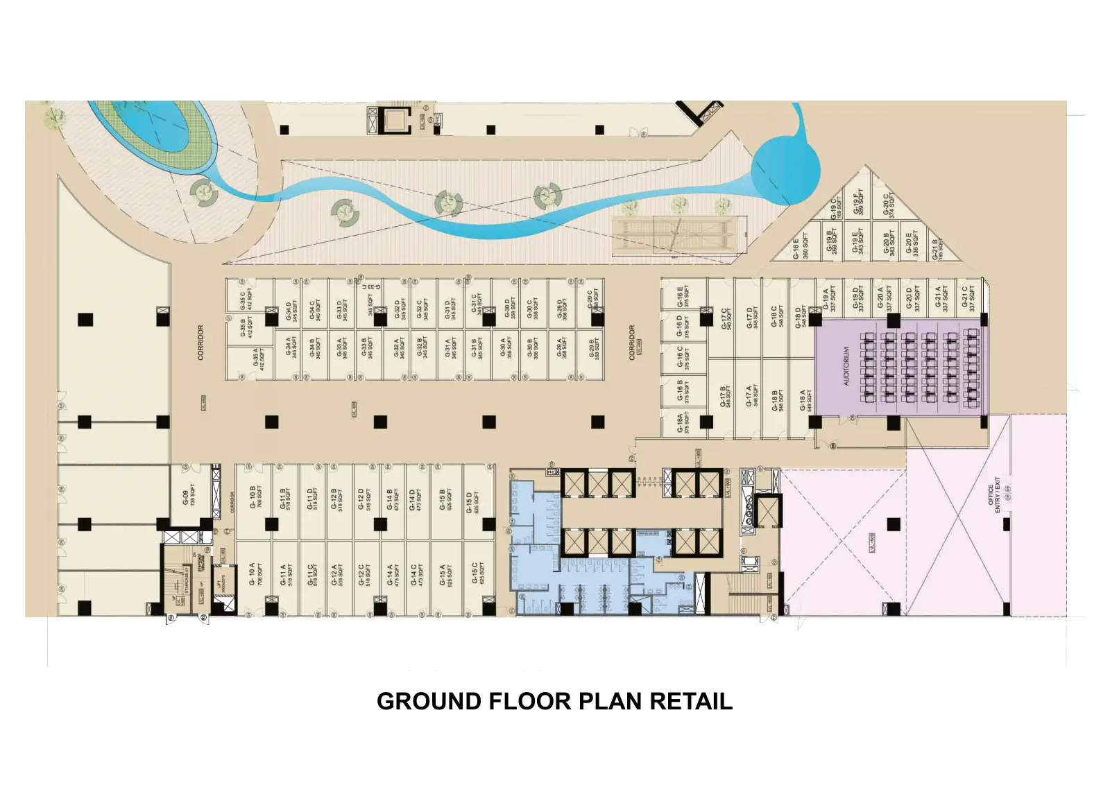 Splendor Onyx Blue — floor plan 1
