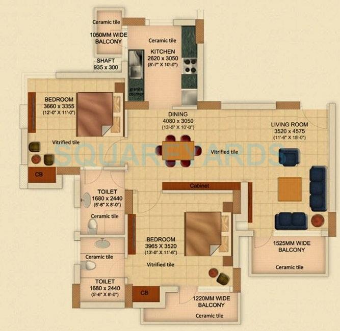 Geoworks 1000 Trees — floor plan 1