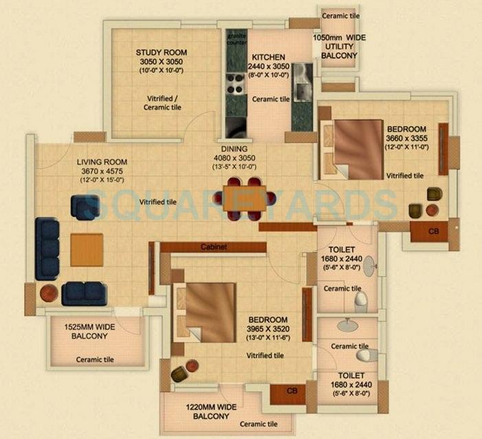 Geoworks 1000 Trees — floor plan 2