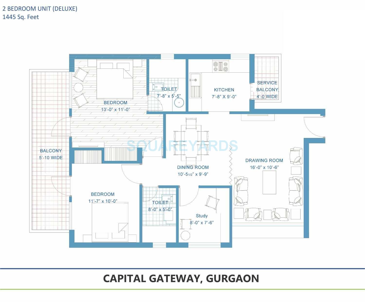 Tashee Capital Gateway — floor plan 1