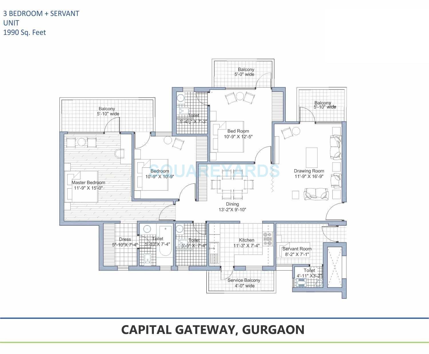 Tashee Capital Gateway — floor plan 4