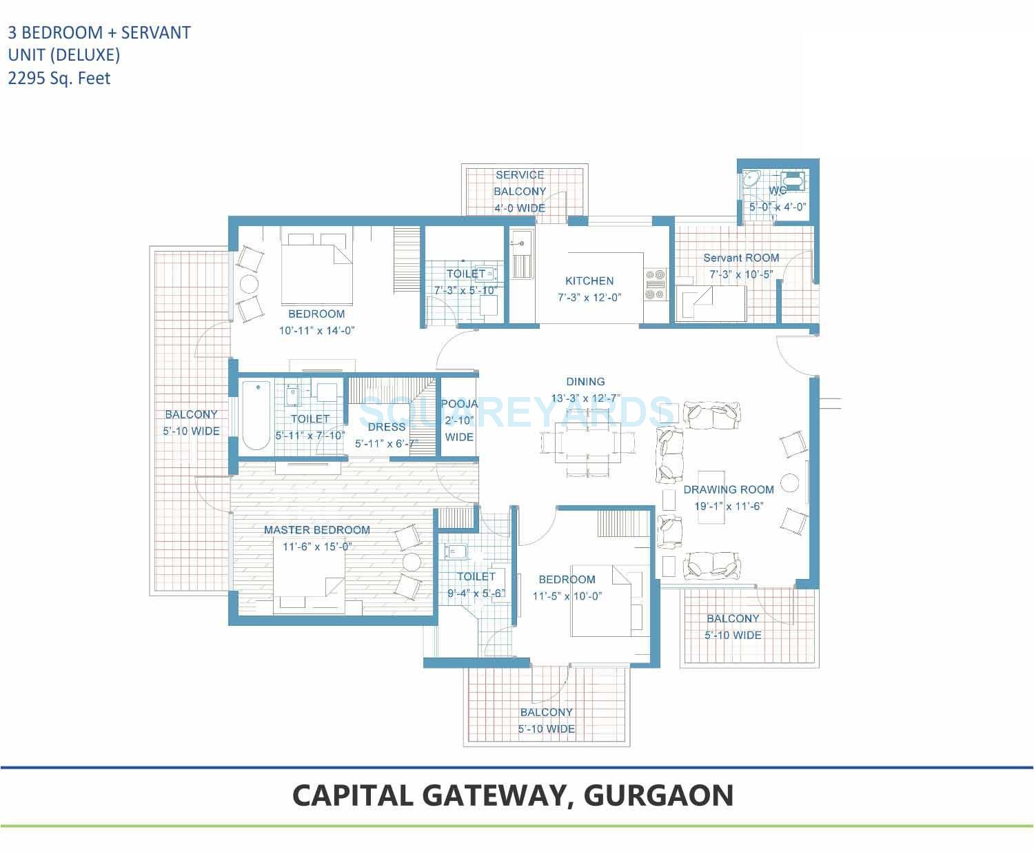 Tashee Capital Gateway — floor plan 5