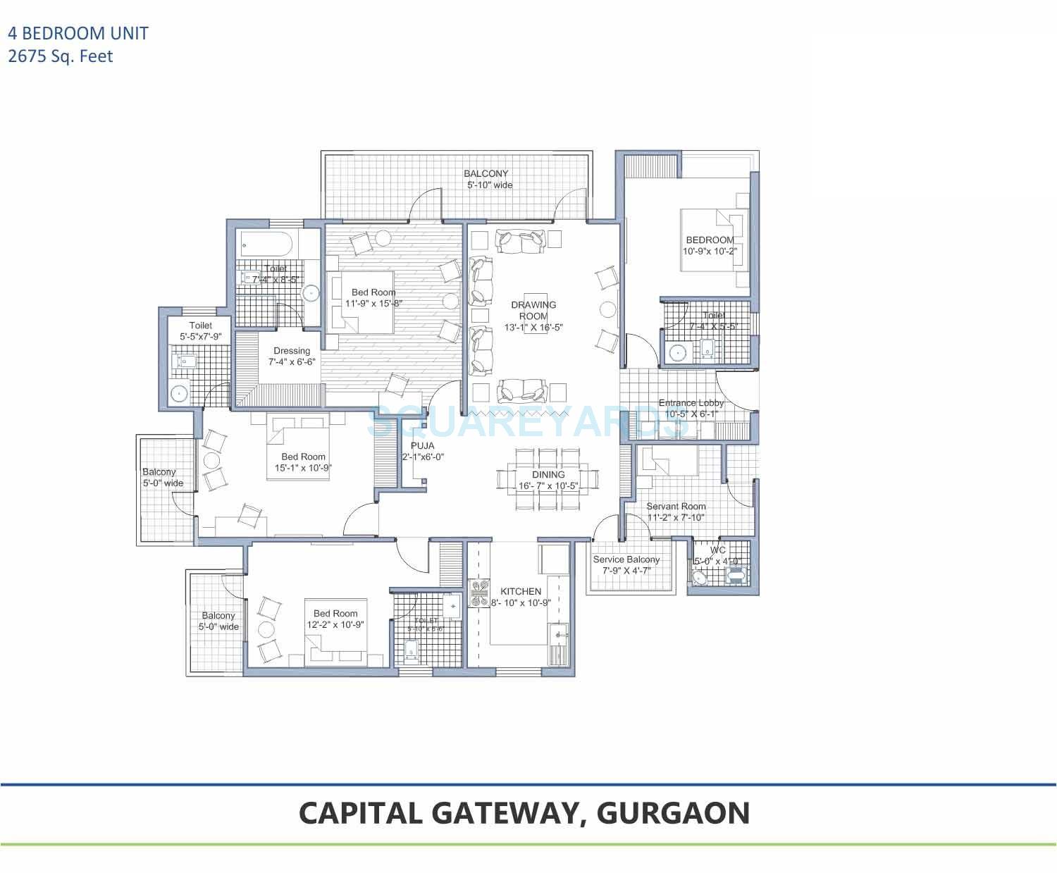 Tashee Capital Gateway — floor plan 6